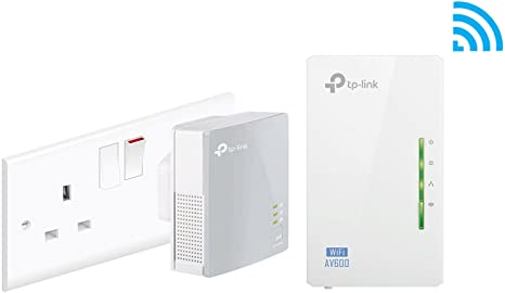 TP-LINK TL-WPA4220 2-pack PowerLine Network Adapter Kit