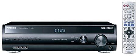 Panasonic SA-XR55K 6.1-Channel A/V Home Theater Receiver, Black (Discontinued by Manufacturer)