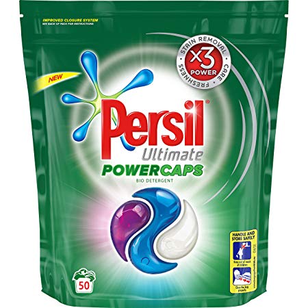 Persil Powercaps Bio Washing Capsules, 50 wash