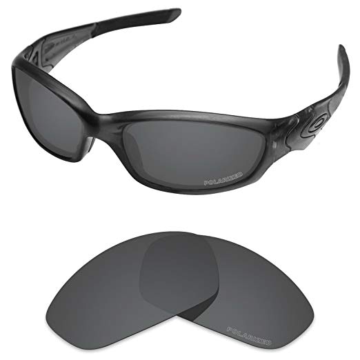 Tintart Performance Replacement Lenses for Oakley Straight Jacket 2007 Sunglass Polarized Etched