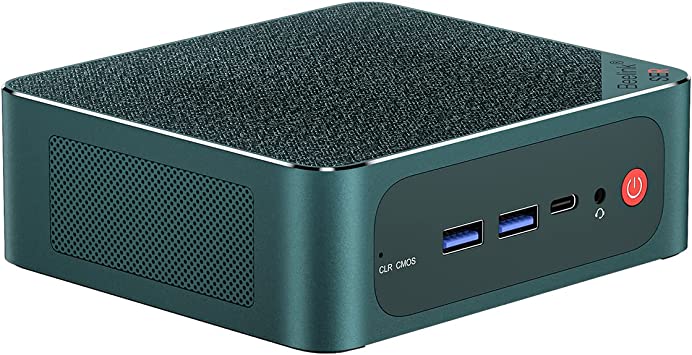 Beelink 8-Core 16-Thread AMD Ryzen7 7735HS 4.75GHz SER6 Pro Refresh Mini PC, 32GB DDR5 RAM 500G PCIe4.0 SSD, 4K@60Hz Triple Display, USB4.0 BT5.2 Wi-Fi6 RJ45, Newest Mini desktop Gaming PC