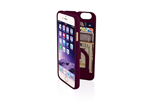 EYN Products The Ultimate Phone Case for iPhone 6/6S - Retail Packaging - Syrah