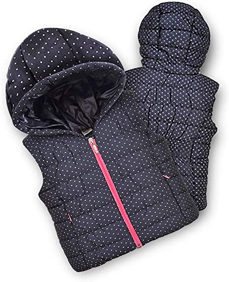 Kids Baby's Down Vest Lightweight Breathable Soft Hooded Sleeveless Jacket Clothes Coat 6M-6Y