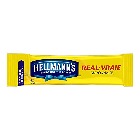 Hellmann’s Mayonnaise Stick Packets Real 0.38 oz, 210ct