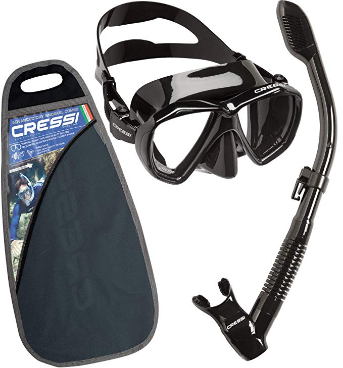 Cressi Ranger and Dry Snorkeling Combo Set