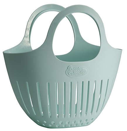 Hutzler Mini Garden Colander, Light Blue