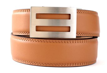 TRAKLINE "Intrepid" Men's Ratchet Belt | Stainless Steel Buckle & Leather Belt