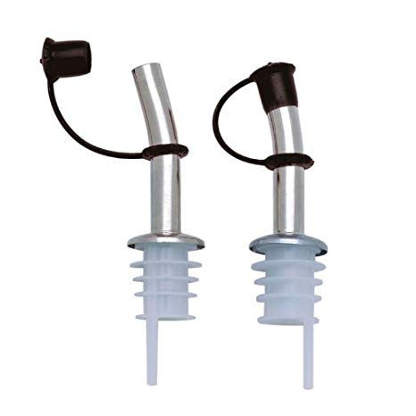 Norpro 395 Bottle Wine Pourers, Set of 2, Metal