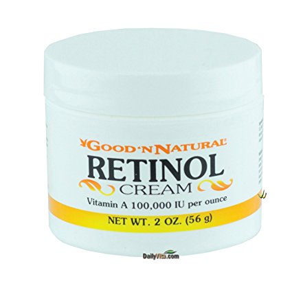 Retinol Cream (Vitamin a 100,000 Iu Per Ounce) - 2 Oz (10 Pack)