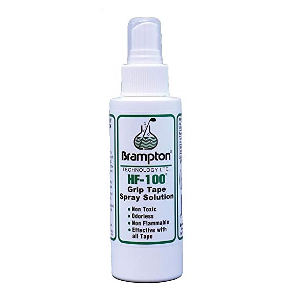 Brampton HF-100 Golf Grip Tape Solvent, Non-Toxic and Non-Flammable Spray Solution