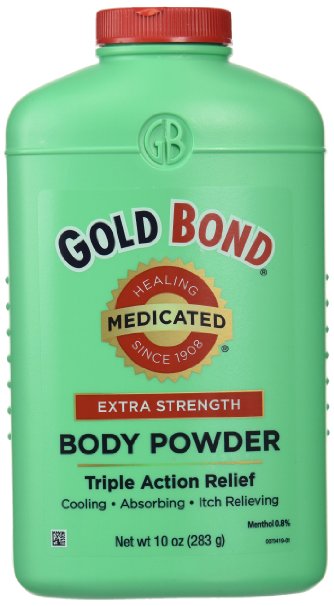 Gold Bond Extra Strength Triple Action Medicated Body Powder 10 oz (283 g)