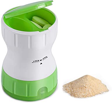 Opret Pill Crusher Grinder - Crushes Small or Large Pills Tablets Vitamins to Fine Powder - for Family Kids Pets