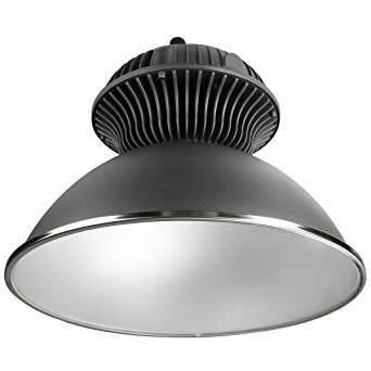 LE 55W LED High Bay Lighting, Super Bright Commercial Lighting, 150W HPS or MH Bulbs Equivalent, 4800lm, Waterproof, Daylight White, LED High Bay Lights