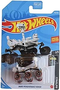 Hot Wheels Mars Perseverance Rover, [White] 95/250 Space 1/5