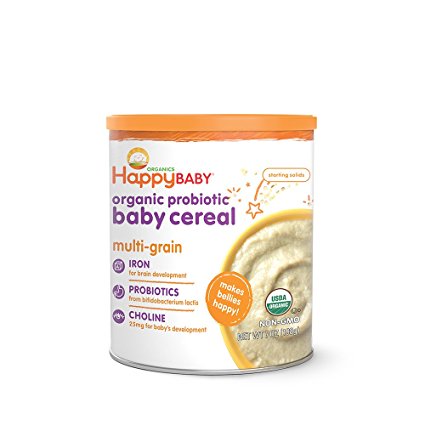 Happy Baby, Happy Bellies Organic Multigrain Cereal, 7 oz