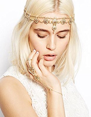 Hypnotique Antique Game of Throne Inspired Head Band Head Chain