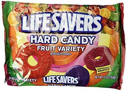 Lifesaver Variety Candy, 13 oz