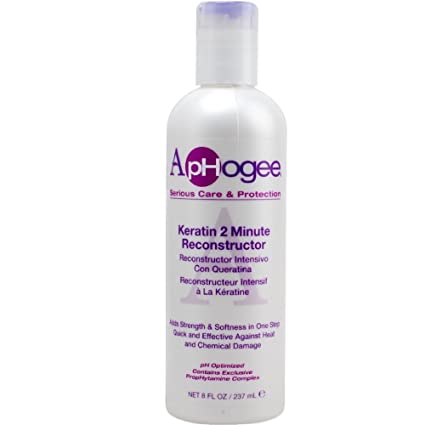 Aphogee Keratin 2 Minute Reconstructor, 8 oz ( Pack of 3)