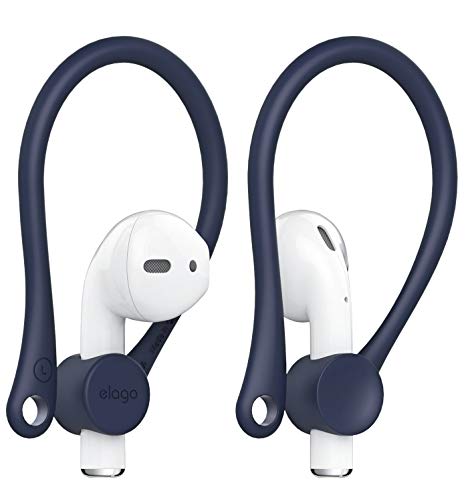 elago AirPods EarHook [Jean Indigo] – [Compatible with Apple AirPods 1 & 2][Lightweight] [Long-Lasting Comfort] – for Apple AirPods 1 & 2