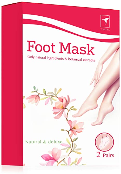 Exfoliating Foot Peel Mask for Softer, Smooth Feet- Gently Peel Away Calluses & Dead Skin, Repair Rough Heels, Get Beautiful Baby Feet in 7 Days.