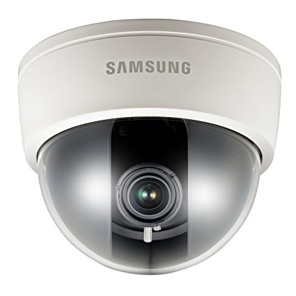 Samsung SCD-2080 High Resolution Dome Camera with 2.8-10mm Varifocal AI Lens (White)