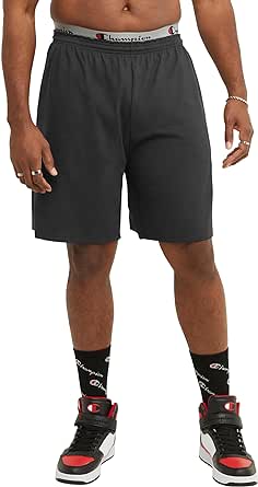 Champion Men'S Shorts, Lightweight Lounge, Casual Jersey Knit Men'S Shorts, Weekend Shorts (Reg. Or Big & Tall)