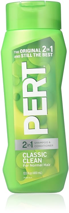 Pert Plus 2-in-1 Shampoo Plus Conditioner, Normal Hair 13.50 oz (Pack of 2)