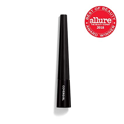 COVERGIRL Easy Breezy Brow Fill Plus Shape Plus Define Powder Eyebrow Makeup, Black, 0.024 Ounce (packaging may vary)