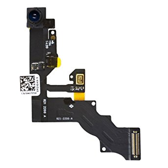 Johncase New OEM Original 1.2MP Front Facing Camera module with Sensor Proximity Light and Microphone Flex Cable for Iphone 6 Plus 5.5 (ALL CARRIERS)