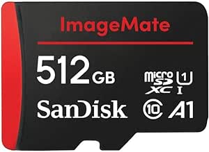 SanDisk 512GB ImageMate microSDXC UHS I Memory Card - Up to 150MB/s - SDSQUAC-512G-Aw6ka