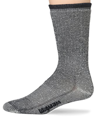 Wigwam Men's Merino Wool Comfort Hiker midweight Crew Length Socks