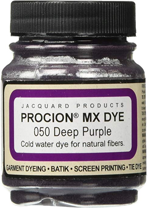 Deco Art Jacquard Procion Mx Dye, 2/3-Ounce, Deep Purple (PMX-1050)