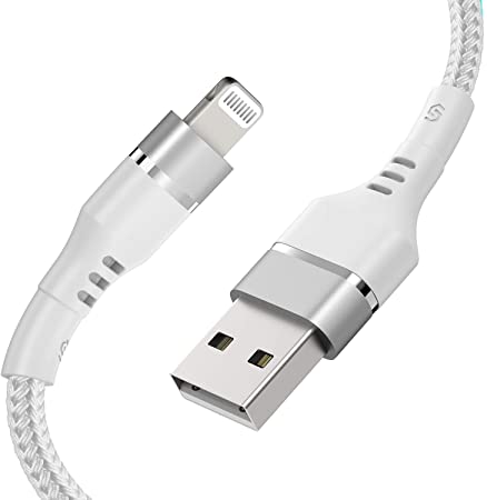 Syncwire iPhone Charger, [Upgraded C89 MFi Certified,6.6ft/2m] Premium Nylon Lightning Cable, Apple Charger Lead USB Fast Charging Cable for 11 XS Max X XR 8 7 6s 6 Plus SE, iPad, iPod and More
