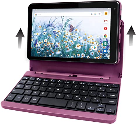 RCA Voyager Pro  [RCT6876Q22K00] 7 Inches 2GB RAM 16GB Storage with Keyboard Case Tablet Android 10 (Go Edition) (Burgundy)