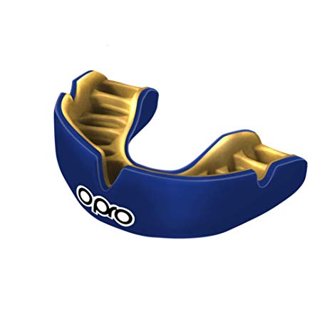 OPRO Power-Fit Mouthguard | Gum Shield for Rugby, Hockey, Wrestling, and Other Combat and Contact Sports (Adult and Junior Sizes) - 18 Month Dental Warranty