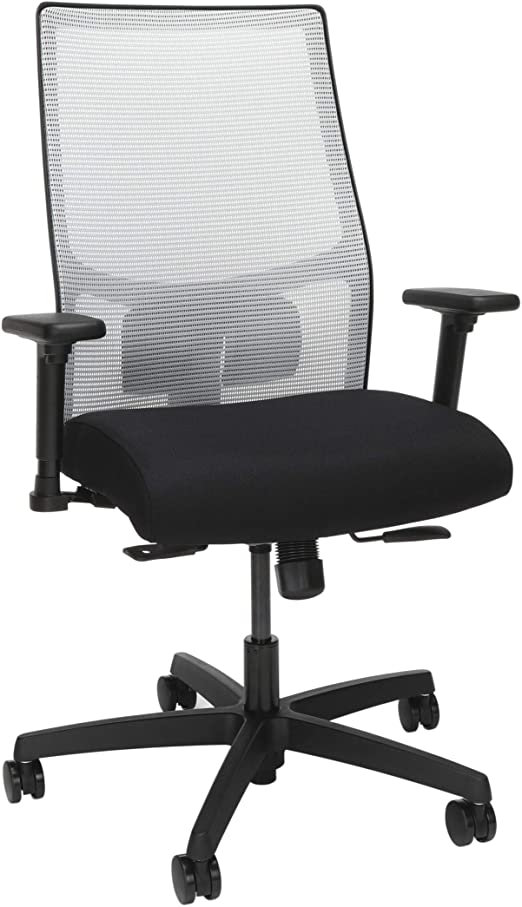 HON Ignition 2.0 Mesh Back Task Chair, in Grey/Black