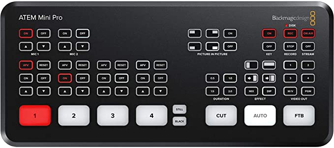 ATEM Mini Pro Blackmagic Design HDMI Live Stream Switcher (Authorized Reseller)