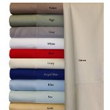 Queen Royal-Blue Silky Soft bed sheets 100 Rayon from Bamboo Sheet Set