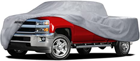 Motor Trend All Weather Waterproof Truck Cover for Outdoor Use UV Rain Wind & Snow - XXXL