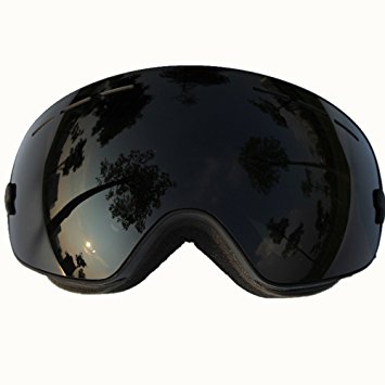 Snow Goggles, COPOZZ Ski Goggles with Spherical Wide Vision Anti-fog Detachable Double Lens TPU Frame For Men And Women Snowboard skate Skiing Snowboarding outdoor Sport