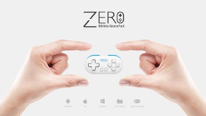8bitdo Zero Wireless Game Controller Donop Wireless Bluetooth Game Console Camera Self Shutter Gamepad for Android Ios Windows Iphone Ipad Cellphone Pc Tablet