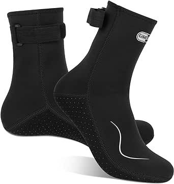 Neoprene Socks, 3MM Water Socks for Women Men, Waterproof Diving Wetsuit Socks