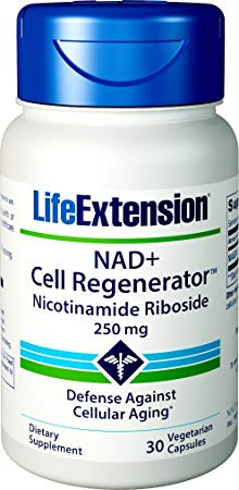 Life Extension NAD  Cell Regenerator, 250mg, 30 Vegetarian Capsules