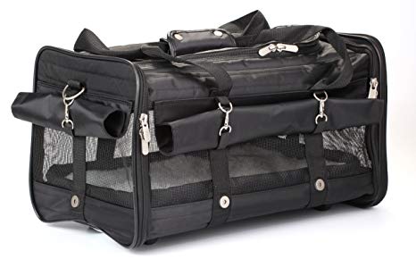 Airline Approved Sherpa On Wheels Deluxe Pet Carriers For Travel Ease