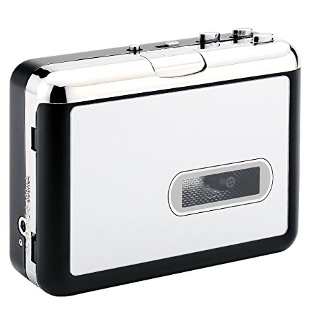 TONOR USB Portable Cassette Tape to MP3 Converter USB Flash Drive Cassette Player