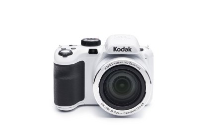 Kodak PIXPRO Astro Zoom AZ421 16 MP Digital Camera with 42X Opitcal Zoom and 3" LCD Screen (White)