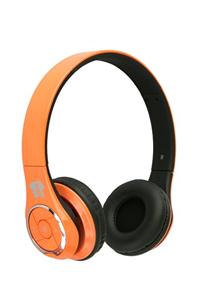 Life n Soul BN301-O Bluetooth Headphones, Orange