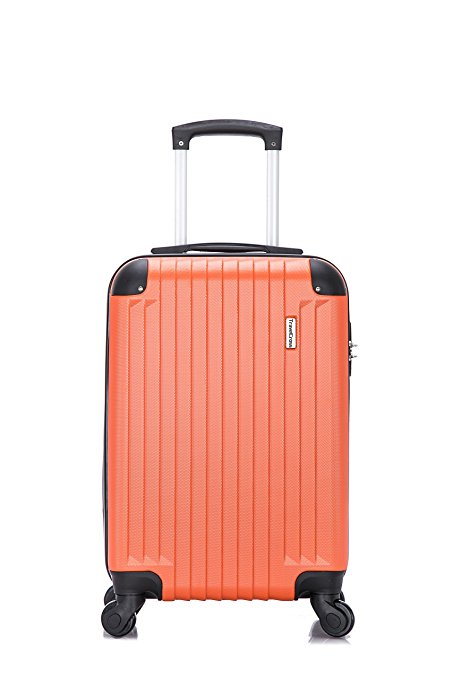 TravelCross Columbia Carry On Lightweight Hardshell Spinner Luggage