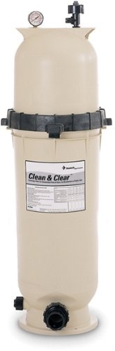 Pentair 160317 Clean & Clear Fiberglass Reinforced Polypropylene Tank Cartridge Pool Filter, 150 Square Feet, 150 GPM (Residential)