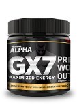 Alpha Gx7 Pre-workout - Maximized Energy - For Workouts 245g - Watermelon Flavor